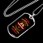 No One Appreciates The Very Special Genius Your Conversation As The Dog Does-016 Necklace Stainless Steel or 18k Gold Dog Tag 24" Chain-Express Your Love Gifts