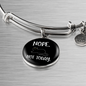 Nope Not Today Cat Bracelet Stainless Steel or 18k Gold Circle Bangle-Express Your Love Gifts