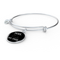 Nope Not Today Cat Bracelet Stainless Steel or 18k Gold Circle Bangle-Express Your Love Gifts