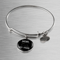 Nope Not Today Cat Bracelet Stainless Steel or 18k Gold Circle Bangle-Express Your Love Gifts