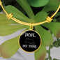 Nope Not Today Cat Bracelet Stainless Steel or 18k Gold Circle Bangle-Express Your Love Gifts