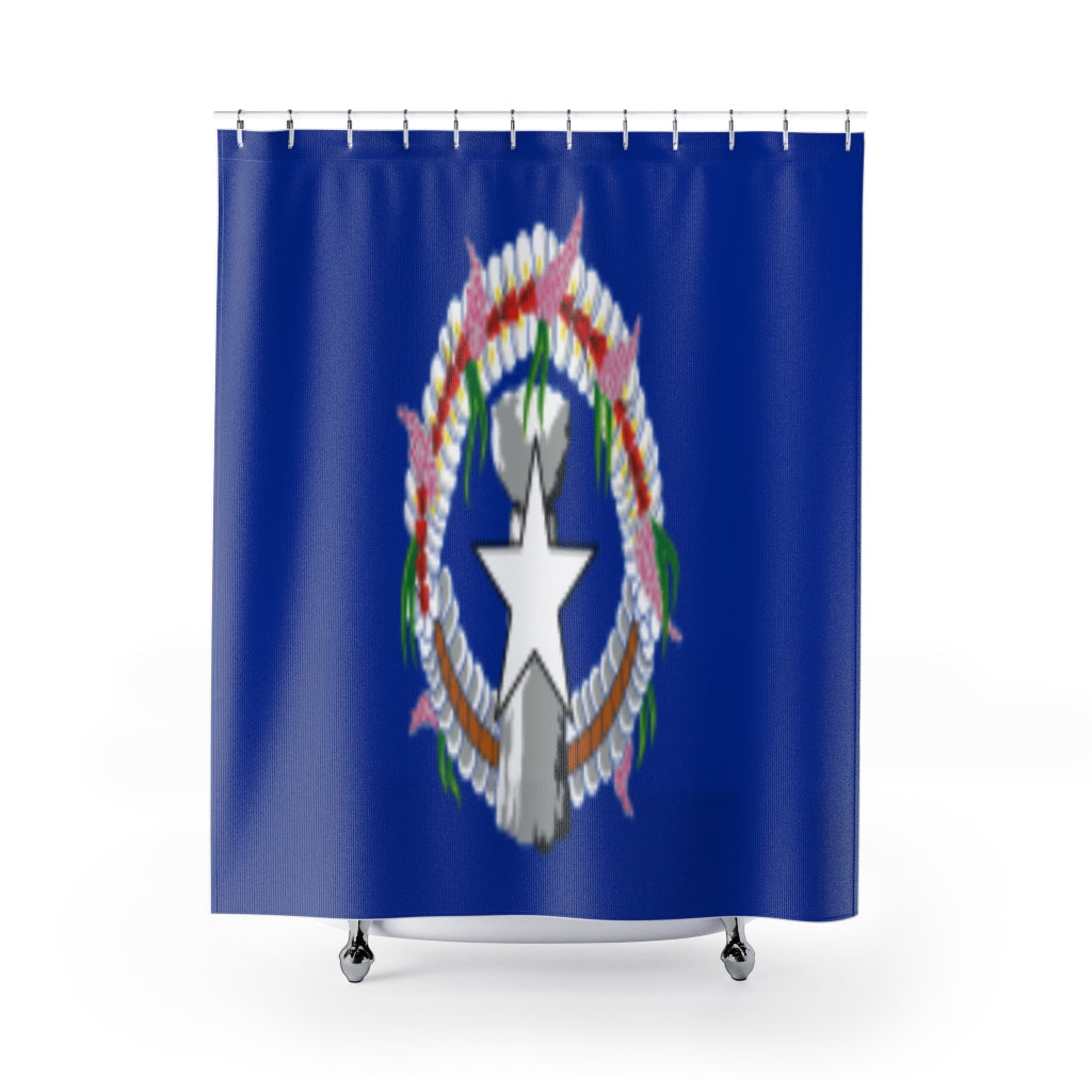 Northern Mariana Islands Stylish Design 71" x 74" Elegant Waterproof Shower Curtain for a Spa-like Bathroom Paradise Exceptional Craftsmanship-Express Your Love Gifts