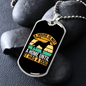 Not a Home Without a Dog Retro Necklace Stainless Steel or 18k Gold Dog Tag 24" Chain-Express Your Love Gifts