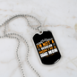 Not a Regular Mom Necklace Stainless Steel or 18k Gold Dog Tag 24" Chain-Express Your Love Gifts
