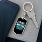 Not Addicted To Hunter'S Keychain Gift Stainless Steel or 18k Gold Dog Tag Keyring-Express Your Love Gifts