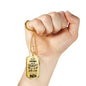 Not All Storms Dog Tag Stainless Steel or 18k Gold 24" Chain-Express Your Love Gifts