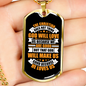 Not Because We Are Good Christian Necklace Stainless Steel or 18k Gold Dog Tag 24" Chain-Express Your Love Gifts