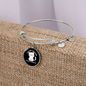 Not Cat Hair Bracelet Stainless Steel or 18k Gold Circle Bangle-Express Your Love Gifts