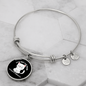 Not Cat Hair Bracelet Stainless Steel or 18k Gold Circle Bangle-Express Your Love Gifts