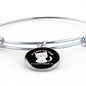 Not Cat Hair Bracelet Stainless Steel or 18k Gold Circle Bangle-Express Your Love Gifts