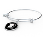 Not Cat Hair Bracelet Stainless Steel or 18k Gold Circle Bangle-Express Your Love Gifts