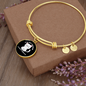 Not Cat Hair Bracelet Stainless Steel or 18k Gold Circle Bangle-Express Your Love Gifts