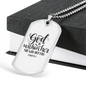 Not Fail Christian Necklace Stainless Steel or 18k Gold Dog Tag 24" Chain-Express Your Love Gifts