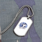 Not Moody Just a Cancer Zodiac Necklace Stainless Steel or 18k Gold Dog Tag 24" Chain-Express Your Love Gifts