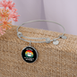 Not My Problem Cat Bracelet Stainless Steel or 18k Gold Circle Bangle-Express Your Love Gifts