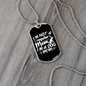 Not Regular Dog Mom Necklace Stainless Steel or 18k Gold Dog Tag 24" Chain-Express Your Love Gifts