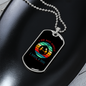 Not Single I Have a Dog Necklace Stainless Steel or 18k Gold Dog Tag 24" Chain-Express Your Love Gifts