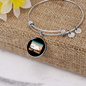 Not Today Cat Bracelet Stainless Steel or 18k Gold Circle Bangle-Express Your Love Gifts