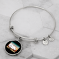 Not Today Cat Bracelet Stainless Steel or 18k Gold Circle Bangle-Express Your Love Gifts