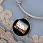 Not Today Cat Bracelet Stainless Steel or 18k Gold Circle Bangle-Express Your Love Gifts
