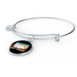 Not Today Cat Bracelet Stainless Steel or 18k Gold Circle Bangle-Express Your Love Gifts
