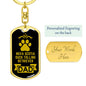 Nova Scotia Duck Tolling Retriever Keychain Stainless Steel or 18k Gold-Express Your Love Gifts