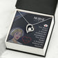 Nurse Forever Healthcare Medical Worker Nurse Appreciation Gift Necklace w Message Card-Express Your Love Gifts