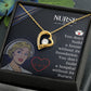 Nurse Forever Healthcare Medical Worker Nurse Appreciation Gift Necklace w Message Card-Express Your Love Gifts