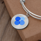 OK Blockchain (OKB) Bracelet Stainless Steel or 18k Gold Circle Bangle-Express Your Love Gifts