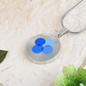 OK Blockchain (OKB) Circle Necklace Stainless Steel or 18k Gold 18-22"-Express Your Love Gifts