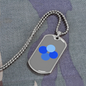 OK Blockchain (OKB) Crypto Necklace Stainless Steel or 18k Gold Dog Tag 24" Chain-Express Your Love Gifts
