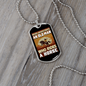 Old Man Who Rides a Horse Horse Necklace Stainless Steel or 18k Gold Dog Tag 24" Chain-Express Your Love Gifts