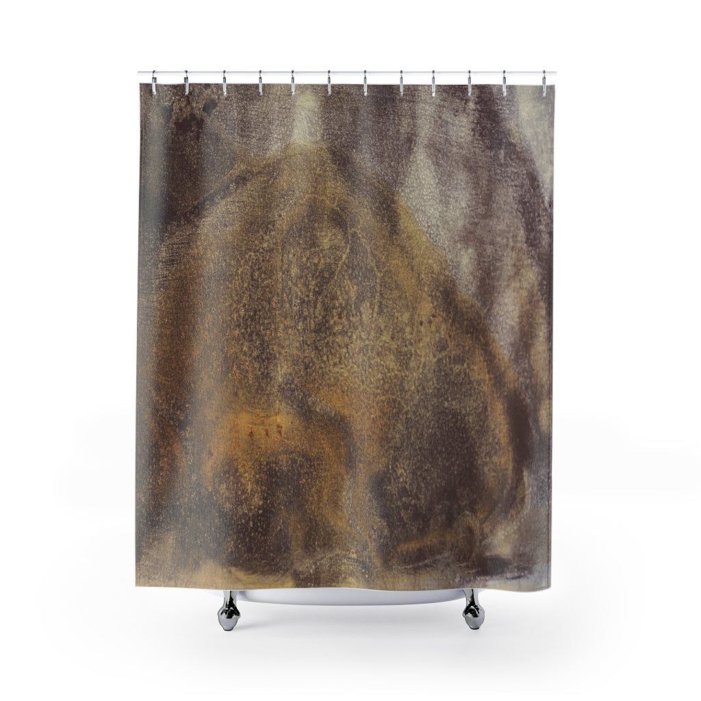 Old Rusty Metal Stylish Design 71" x 74" Elegant Waterproof Shower Curtain for a Spa-like Bathroom Paradise Exceptional Craftsmanship-Express Your Love Gifts