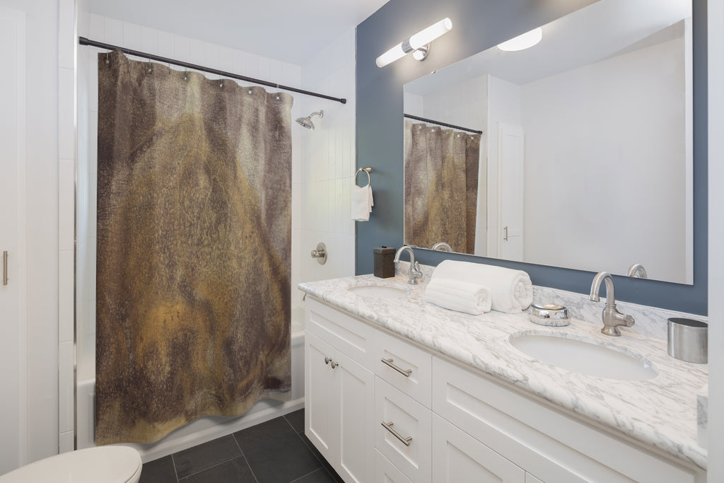 Old Rusty Metal Stylish Design 71" x 74" Elegant Waterproof Shower Curtain for a Spa-like Bathroom Paradise Exceptional Craftsmanship-Express Your Love Gifts