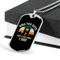Omg Guys Christian Necklace Stainless Steel or 18k Gold Dog Tag 24" Chain-Express Your Love Gifts