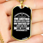 One Another And Build Christian Necklace Stainless Steel or 18k Gold Dog Tag 24" Chain-Express Your Love Gifts
