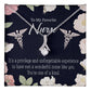 One of a Kind Healthcare Medical Worker Nurse Appreciation Gift Alluring Ribbon Necklace Message Card-Express Your Love Gifts