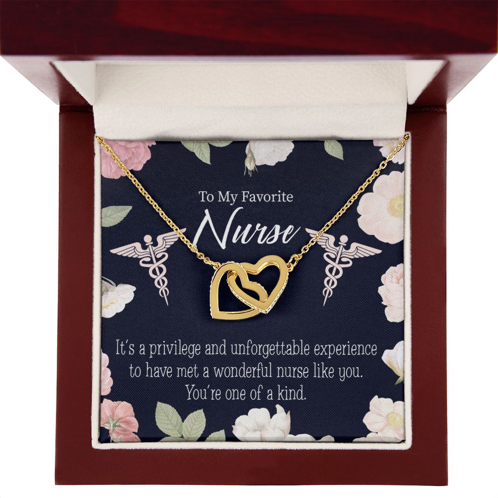 One of a Kind Healthcare Medical Worker Nurse Appreciation Gift Inseparable Necklace-Express Your Love Gifts