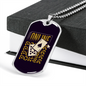 Online Poker Gambler Necklace Stainless Steel or 18k Gold Dog Tag 24" Chain-Express Your Love Gifts