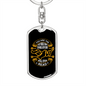 Only Bible Keychain Stainless Steel or 18k Gold Dog Tag Keyring-Express Your Love Gifts