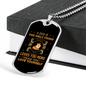 Only Dogs Love You More Necklace Stainless Steel or 18k Gold Dog Tag 24" Chain-Express Your Love Gifts