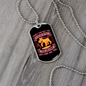 Only Love Pink Necklace Stainless Steel or 18k Gold Dog Tag 24" Chain-Express Your Love Gifts