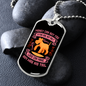 Only Love Pink Necklace Stainless Steel or 18k Gold Dog Tag 24" Chain-Express Your Love Gifts