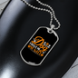 Only My Dog Knows Me Necklace Stainless Steel or 18k Gold Dog Tag 24" Chain-Express Your Love Gifts