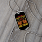 Only Talking to My Dog Today Necklace Stainless Steel or 18k Gold Dog Tag 24" Chain-Express Your Love Gifts
