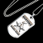 Only Thing Makes Sense Is Hunting Necklace Stainless Steel or 18k Gold Dog Tag 24" Chain-Express Your Love Gifts