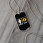 Other's Wife Crypto Necklace Stainless Steel or 18k Gold Dog Tag 24" Chain-Express Your Love Gifts