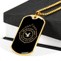 Others Are Duck Hunting Necklace Stainless Steel or 18k Gold Dog Tag 24" Chain-Express Your Love Gifts