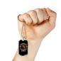 Our Faith Christian Necklace Stainless Steel or 18k Gold Dog Tag 24" Chain-Express Your Love Gifts