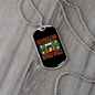 Outside of a Dog Best Friend Necklace Stainless Steel or 18k Gold Dog Tag 24" Chain-Express Your Love Gifts